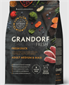 GRANDORF Fresh Dog Adult MED&MAXI Duck&Sweet Potato Свежее мясо утки с бататом для собак средних и крупных пород, 3 кг MZB852956 - фото 14879