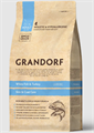 GRANDORF CAT White Fish&Turkey SKIN&CARE Белая рыба с индейкой для взрослых кошек с чувствительной кожей и шерстью, 400 гр. MZB851256 - фото 14999