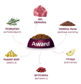 Сухой корм AWARD HYPO для взрослых собак всех пород со свининой с добавлением брусники, груши и розмарина, 12 кг MZB543561 - фото 15324