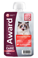 Влажный доп. корм AWARD SPECIAL CARE Sensitive skin&coat "мясное пюре" для взрослых кошек для здоровья кожи и шерсти из курицы с лососем, 100 гр MZB549518 - фото 15458