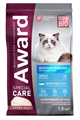 Сухой корм AWARD SPECIAL CARE Sensitive Skin&Coat для взрослых кошек для здоровой кожи и шерсти со свежей белой рыбой, 1.5 кг MZB548948 - фото 15534