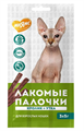 Лакомство Мнямс лакомые палочки для кошек с уткой и кроликом, 3х5 гр MZB548641 - фото 15785