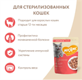 Влажный корм Мнямс Кусочки в соусе с лососем для стерилизованных кошек, 85 гр MZB176953 - фото 15795