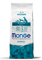 MONGE SPECIALITY LINE ALL BREEDS ADULT HYPO SALMONE & TUNA сухой корм для собак гипоаллергенный лосось с тунцом, 12 кг MZB011174 - фото 15967