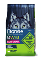 Monge Dog BWild LOW GRAIN низкозерновой корм из мяса дикого кабана для взрослых собак всех пород, 2.5 кг MZB011990 - фото 16005