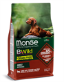 Monge Dog BWild GRAIN FREE беззерновой корм из мяса ягненка с картофелем и горохом для взрослых собак всех пород, 2.5 кг MZB011723 - фото 16009
