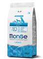 Monge Dog Speciality Light корм для собак всех пород низкокалорийный лосось с рисом, 2.5 кг MZB011228 - фото 16035