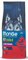 Monge Dog BWild  LOW GRAIN низкозерновой корм из мяса оленя для взрослых собак всех пород, 12 кг MZB011792 - фото 16050