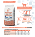 Monge Cat корм для взрослых кошек с лососем, 1.5 кг MZB005517 - фото 16167