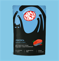 ENSO Корм влажный полнорационный для взрослых кошек, кусочки в соусе с лососем, 85 гр MZB969975 - фото 16300