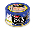 INABA CIAO Toromi Milky для кошек Тунец Магуро и куриное филе с сурими в овсяном молоке, ж/б 80 гр MZB947254 - фото 16325