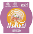 MOLINA Ламистер для взрослых собак мини-пород цыпленок и креветки в желе, 75 гр MZB010667 - фото 16468