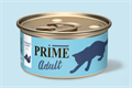 PRIME ADULT ж/б курица и говядина паштет для кошек, 75 гр MZB680166 - фото 16647