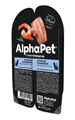 КОРМ ALPHAPET ПАУЧ Анчоусы и креветки мясные кусочки в соусе для взрослых стерилизованных кошек, 80 гр MZB652383 - фото 16727