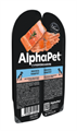 КОРМ ALPHAPET ПАУЧ Лосось паштет для щенков, беременных и кормящих собак, 100 гр MZB653649 - фото 16737