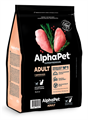 КОРМ ALPHAPET Суперпремиум с цыпленком для взрослых кошек и котов, 400 гр MZB656138 - фото 16863