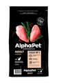 КОРМ ALPHAPET Суперпремиум с цыпленком для взрослых кошек и котов, 1.5 кг MZB656176 - фото 16866