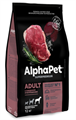 КОРМ ALPHAPET Суперпремиум с говядиной и потрошками для взрослых собак крупных пород, 12 кг MZB651461 - фото 17020