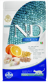 N&D Cod, Spelt, Oats & Orange Adult Треска, спельта, овес и апельсин сухой корм для взрослых кошек, 1.5 кг MZB036780 - фото 17060