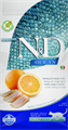 N&D Cat OCEAN сельдь и апельсин беззерновой сухой корм для кошек, 1.5 кг MZB036704 - фото 17068