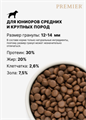 Premier Dog Turkey JUNIOR Medium&Maxi Свежее мясо индейки для юниоров средних и крупных пород, 1 кг MZB851362 - фото 17158