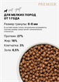 Premier Dog Salmon&Turkey ADULT Mini Свежее филе лосося с индейкой для собак мелких пород, 3 кг MZB851546 - фото 17230