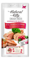 Лакомство Pettric Natural Kitty крем-суп для кошек Тунец, лосось и клюква, 4х12 гр. MZB602429 - фото 17496