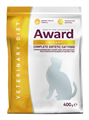 Диетический корм AWARD VETERINARY DIET URINARY для взрослых кошек при мочекаменной болезни струвитного типа, 400 гр MZB200275 - фото 17880