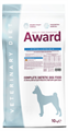Диетический корм AWARD VETERINARY DIET HYPOALLERGENIC для взрослых собак при аллергии или пищевой непереносимости, 10 кг MZB200244 - фото 17920