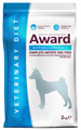 Диетический корм AWARD VETERINARY DIET HYPOALLERGENIC для взрослых собак при аллергии или пищевой непереносимости, 2 кг MZB200237 - фото 17922
