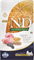 Н&Д сухой корм для собак мини пород низкозерновой, ягненок и черника /N&D Low Grain DOG  Adult Lamb & Blueber MINI, 800 гр - фото 4760