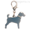 PET LINE Адресник Джек-рассел со стразами 30*25 мм - фото 8603