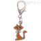 PET LINE Адресник Кошка со стразами 20*15 мм - фото 8607